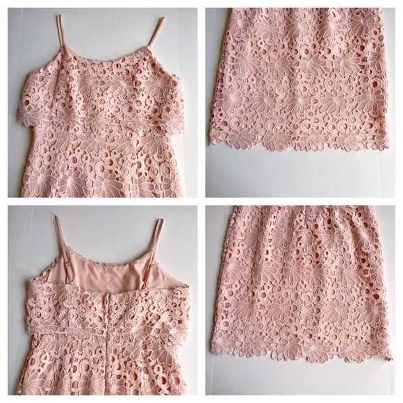 Nanette Lepore Floral Lace Sheath Dress - Picture 6 of 11